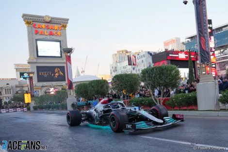 Mercedes, lancement du Grand Prix de Las Vegas 2023, 2022