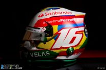 Charles Leclerc’s 2022 Brazilian Grand Prix helmet