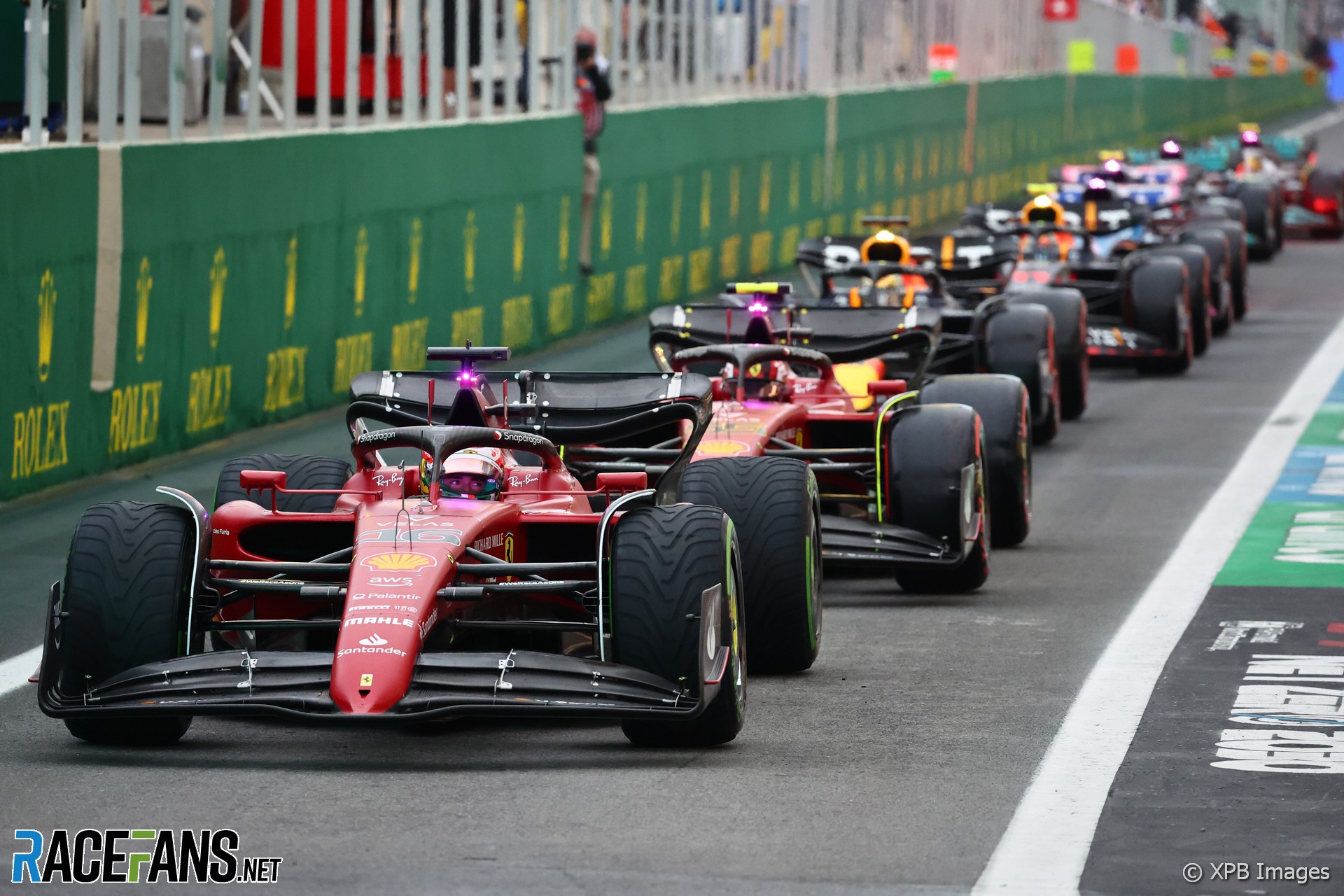 Charles Leclerc, Ferrari, Interlagos, 2022