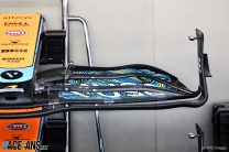 McLaren front wing, Yas Marina, 2022