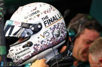 Sebastian Vettel's 2022 Abu Dhabi Grand Prix helmet