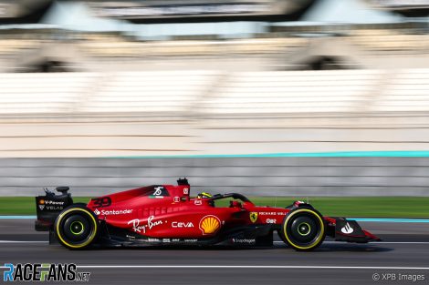 Robert Shwartzman, Ferrari, Yas Marina, test d'après-saison 2022
