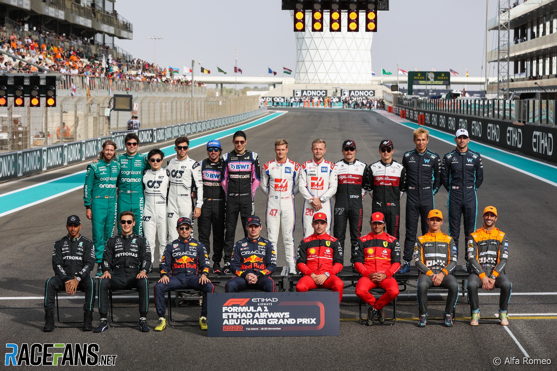 22 memberitahu statistik setiap pembalap untuk balapan di musim F1 2022 · RaceFans
