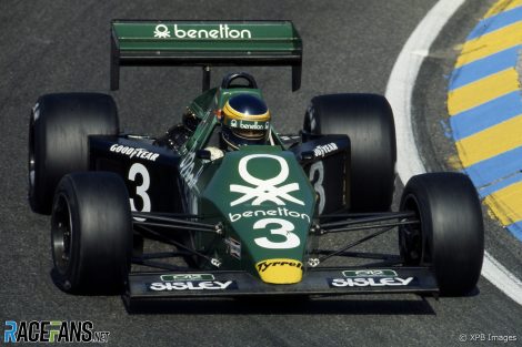 Michele Alboreto, Tyrrell, Zandvoort, 1983