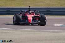 Vasseur unimpressed by “virtual” launches as Ferrari thrill fans with track run