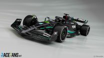 2023 Mercedes W14 – George Russell colours