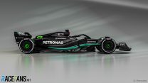 2023 Mercedes W14 – George Russell colours