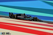 Lewis Hamilton, Mercedes, Bahrain International Circuit, 2023 pre-season test