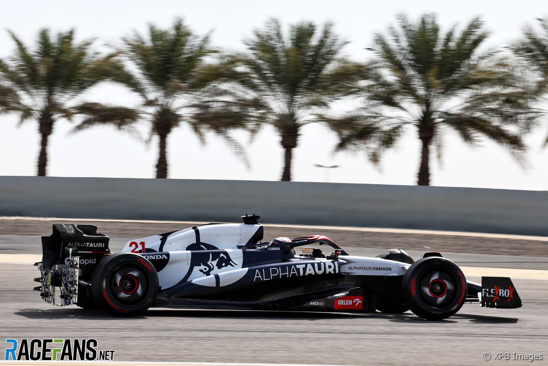Nyck de Vries, AlphaTauri, Bahrain International Circuit, 2023 pre-season test