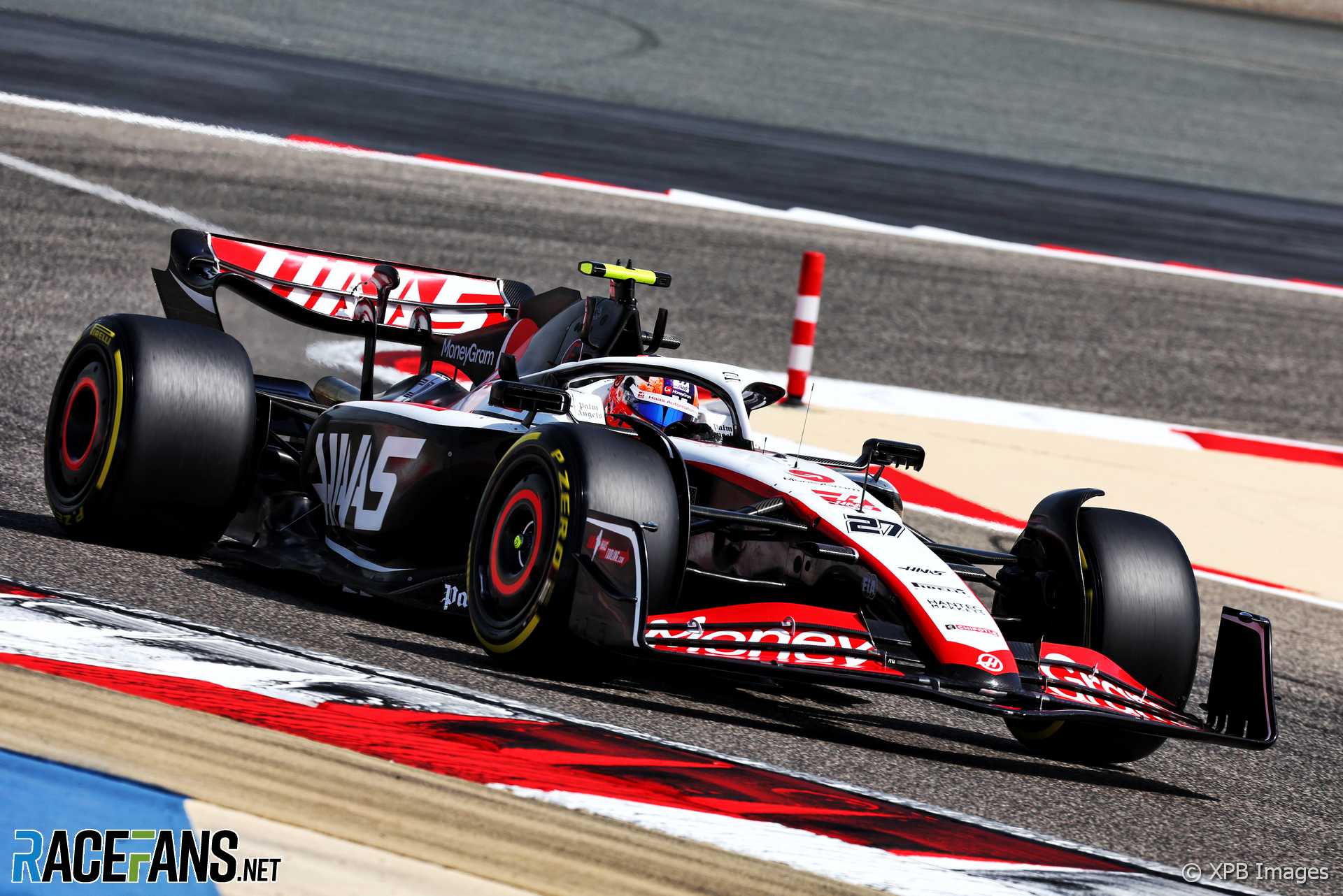 Nico Hulkenberg, Haas, Bahrain International Circuit, 2023 pre-season test