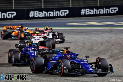Alex Albon, Williams, Bahrain International Circuit, 2023