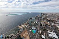 Aerial view, Jeddah Corniche Circuit, 2023