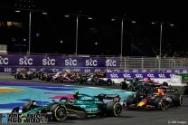Race start, Jeddah Corniche Circuit, 2023