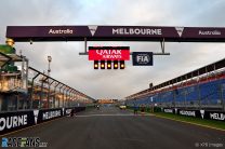 Starting grid, Albert Park, Australia, 2023