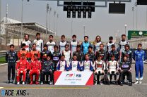 Formula 3 drivers pre-season photograph, Bahrain International Circuit, 2023