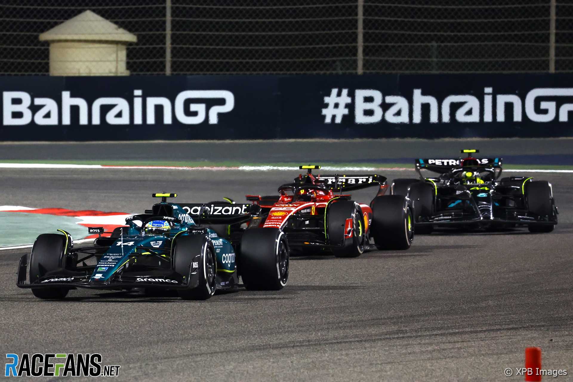 Fernando Alonso, Aston Martin, Bahrain, 2023