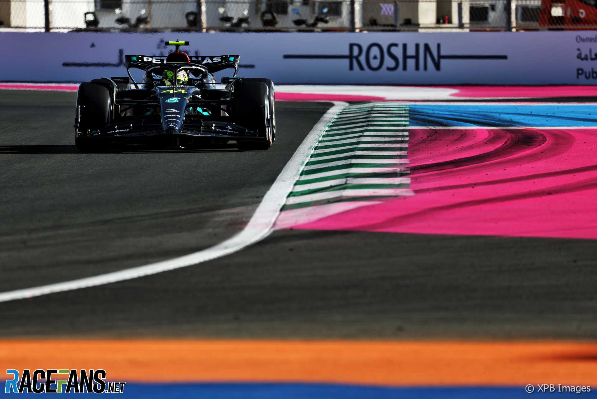 Lewis Hamilton, Mercedes, Jeddah Corniche Circuit, 2023