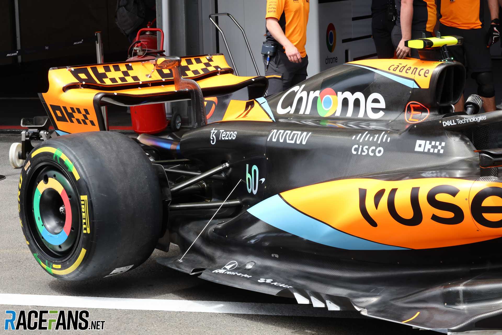 McLaren car updates, Baku, 2023