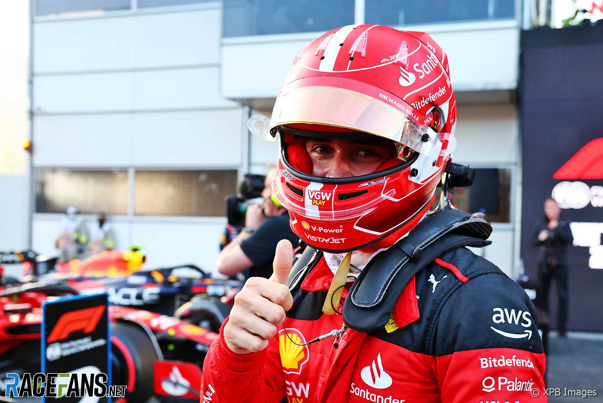 Charles Leclerc, Ferrari, Baku City Circuit, 2023