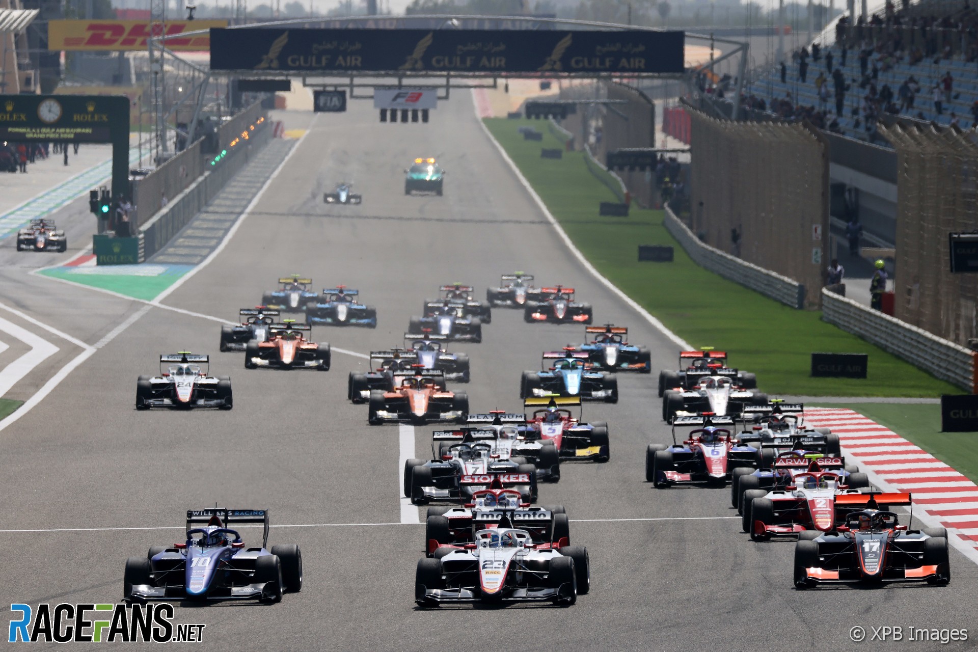 Start, Formula 3, Bahrain, 2023