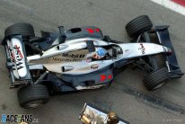 Alexander Wurz, McLaren MP4/18, Circuit de Catalunya, 2003