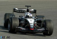 David Coulthard, McLaren MP4/18, Circuit de Catalunya, 2003