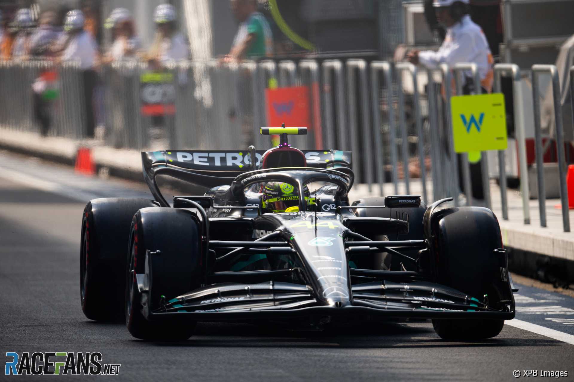 Lewis Hamilton, Mercedes, Miami International Autodrome, 2023