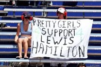 Lewis Hamilton supporters, Monaco, 2023