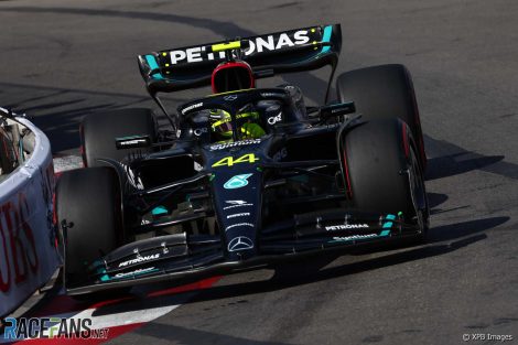 Lewis Hamilton, Mercedes, Monaco, 2023