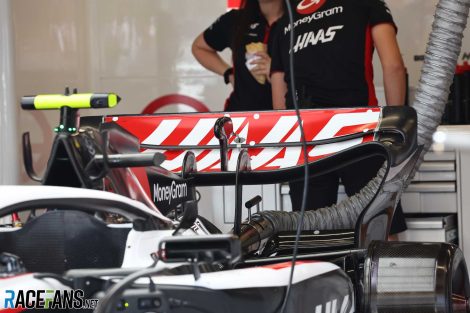 Haas updates, Spanish Grand Prix, 2023