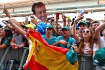 Fernando Alonso supporters, Circuit de Catalunya, 2023