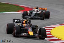 Removal of chicane allows Verstappen to break 18-year-old Catalunya course record