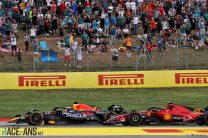 Max Verstappen, Red Bull, and Carlos Sainz Jr, Ferrari, Circuit de Catalunya, 2023