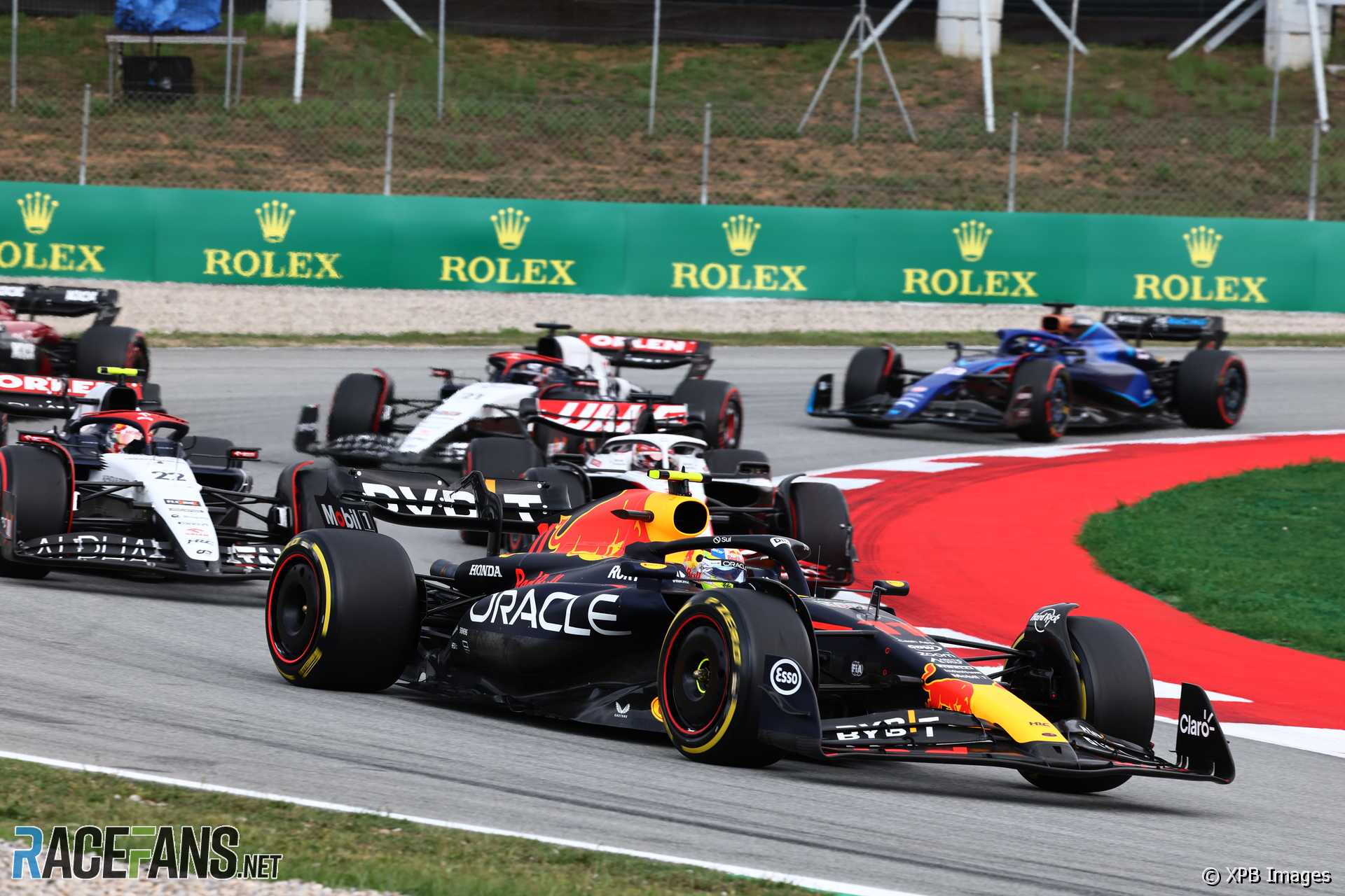Sergio Perez, Red Bull, Circuit de Catalunya, 2023