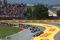 Race start, Circuit de Catalunya, 2023