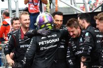 Mercedes fined for parc ferme violation but keep second and third places