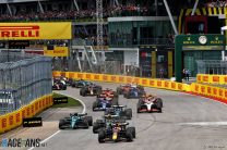 Race start, Circuit Gilles Villeneuve, 2023