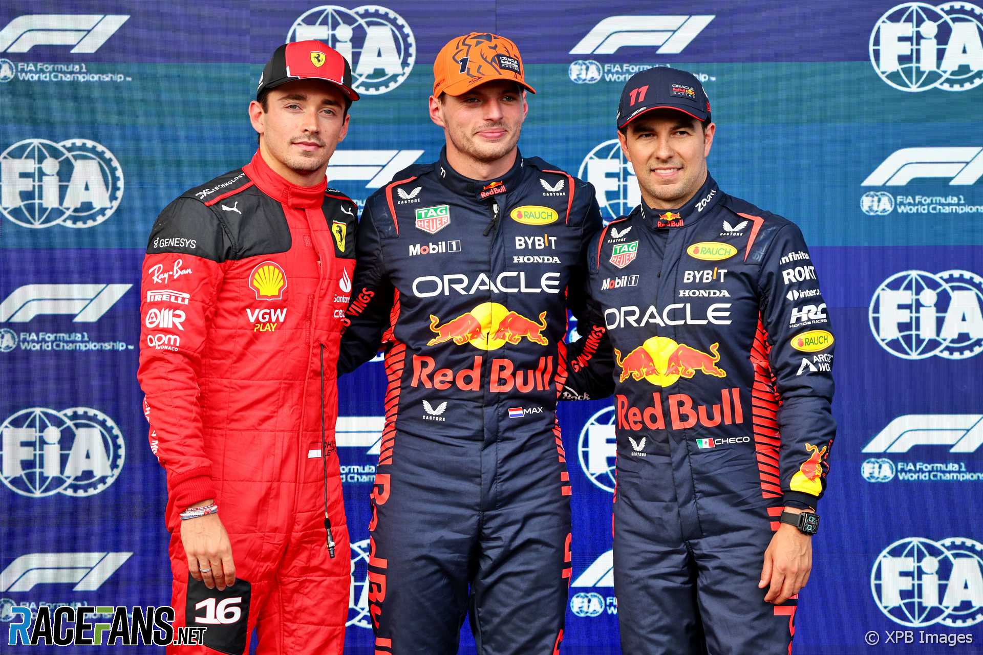 Charles Leclerc, Max Verstappen, Sergio Perez, Mercedes, Spa-Francorchamps, 2023