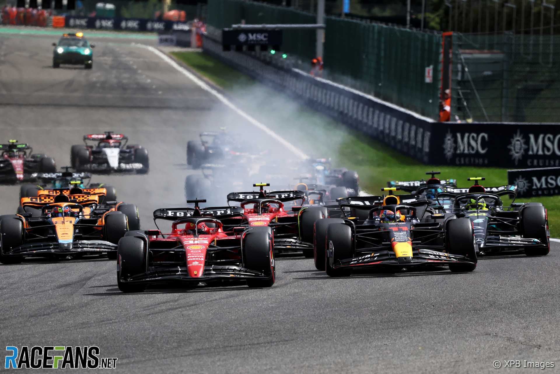 The 2023 Belgian Grand Prix was held at Spa-Francorchamps and won by Max Verstappen