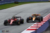 Carlos Sainz Jr, Ferrari, and Lando Norris, McLaren, Red Bull Ring, 2023