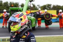 Crash at start of practice was my mistake, admits Perez