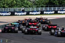 Race start, Hungaroring, 2023