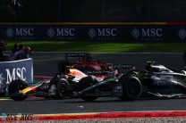 Sergio Perez, Red Bull and Lewis Hamilton, Mercedes, Spa-Francorchamps, 2023