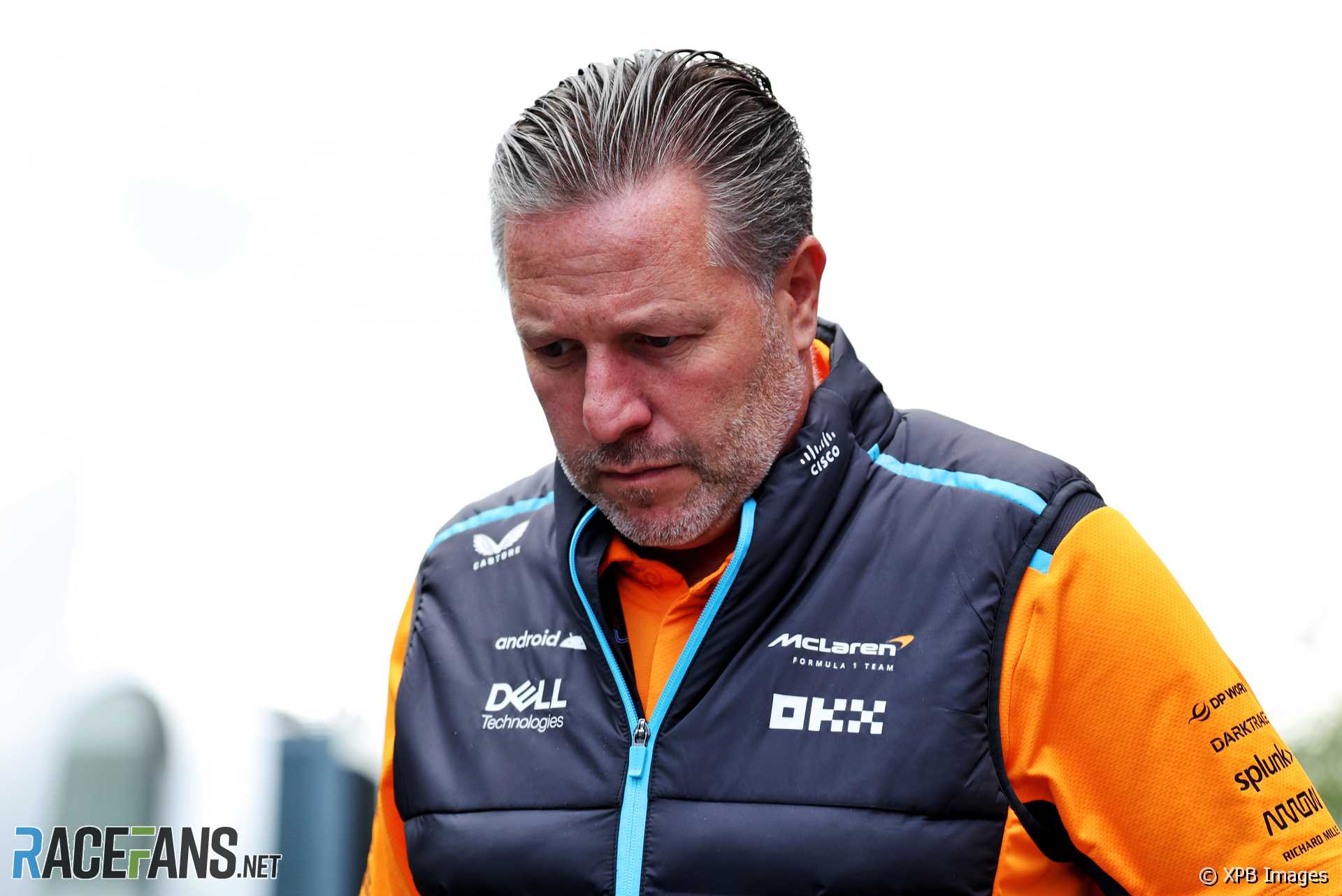 Zak Brown, McLaren CEO, Spa-Francorchamps, 2023