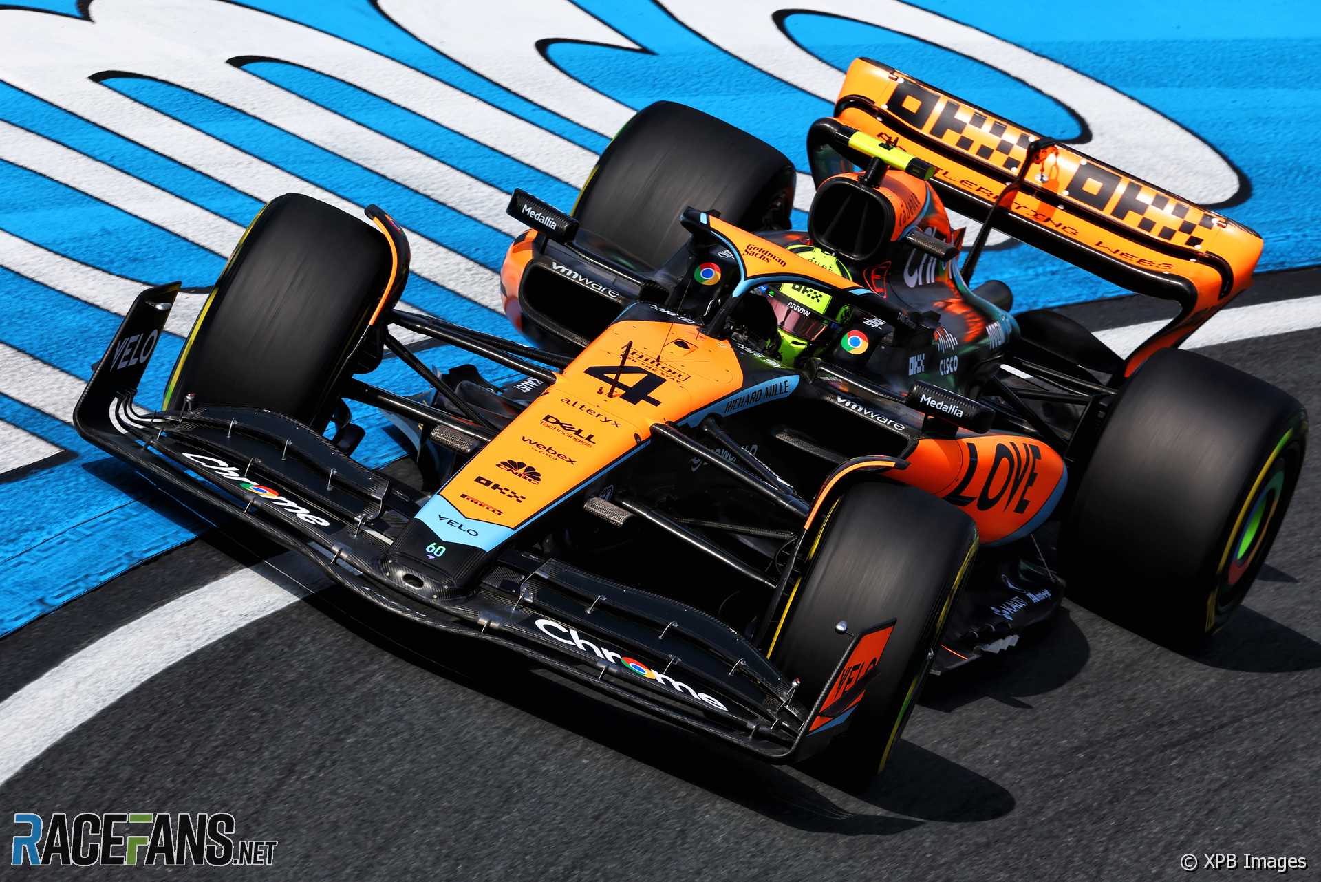 Lando Norris, McLaren, Zandvoort, 2023