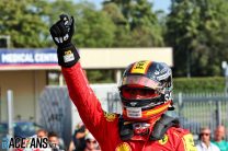 Sainz denies Verstappen by one-hundredth to put Ferrari on pole at home