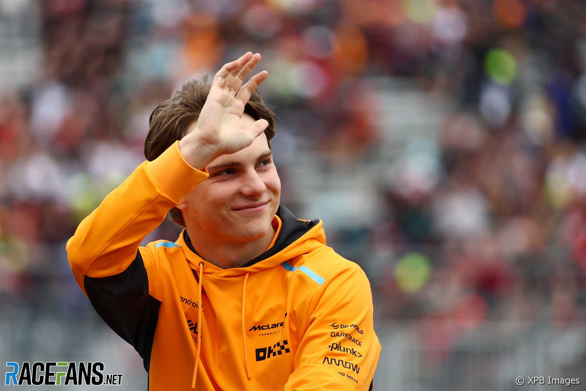 Oscar Piastri made his Formula 1 debut with McLaren in 2023