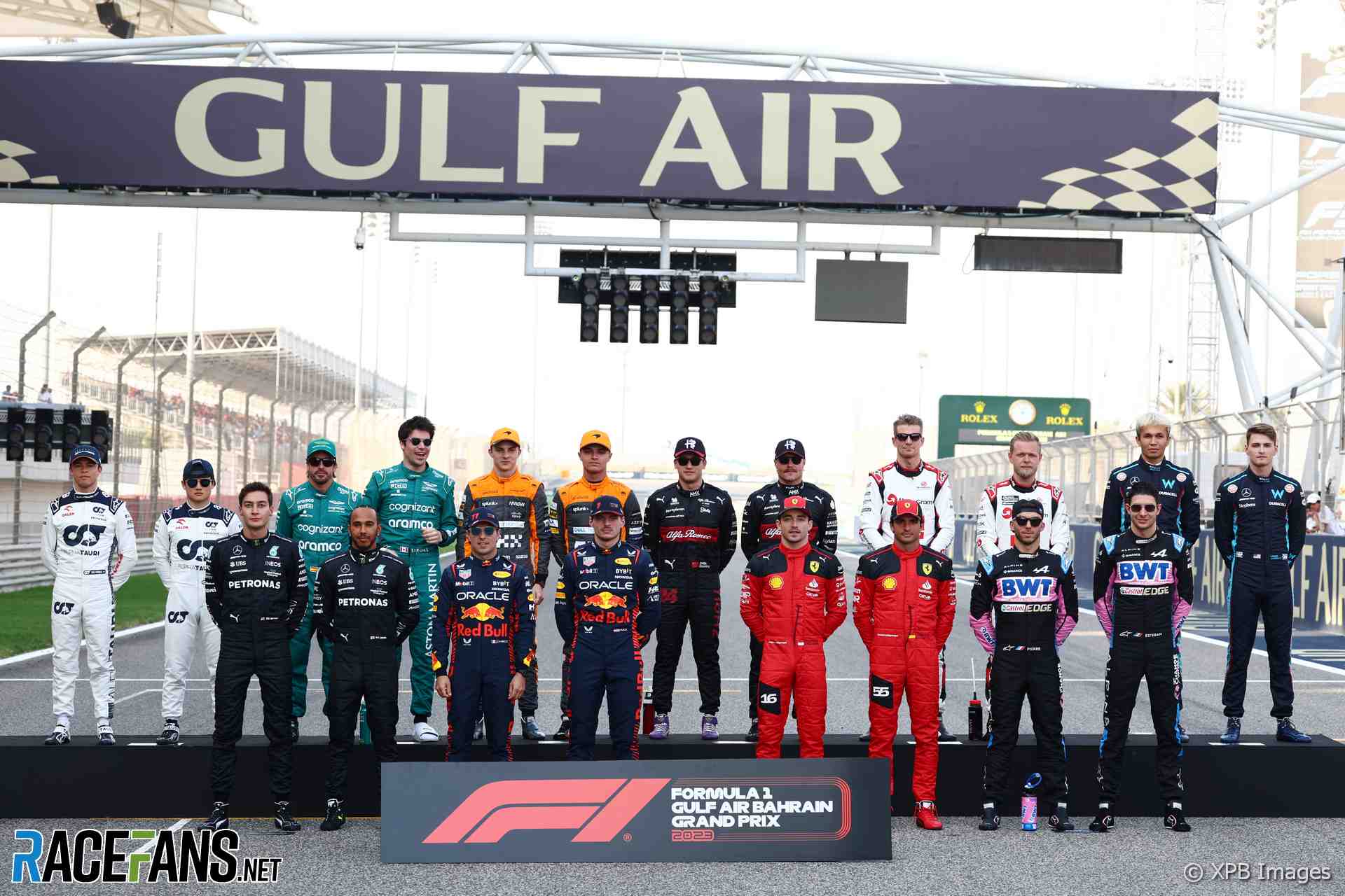 Drivers, 2023 Bahrain Grand Prix
