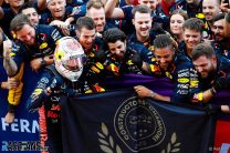 Verstappen canters to clinch Red Bull’s title – with no help from Perez