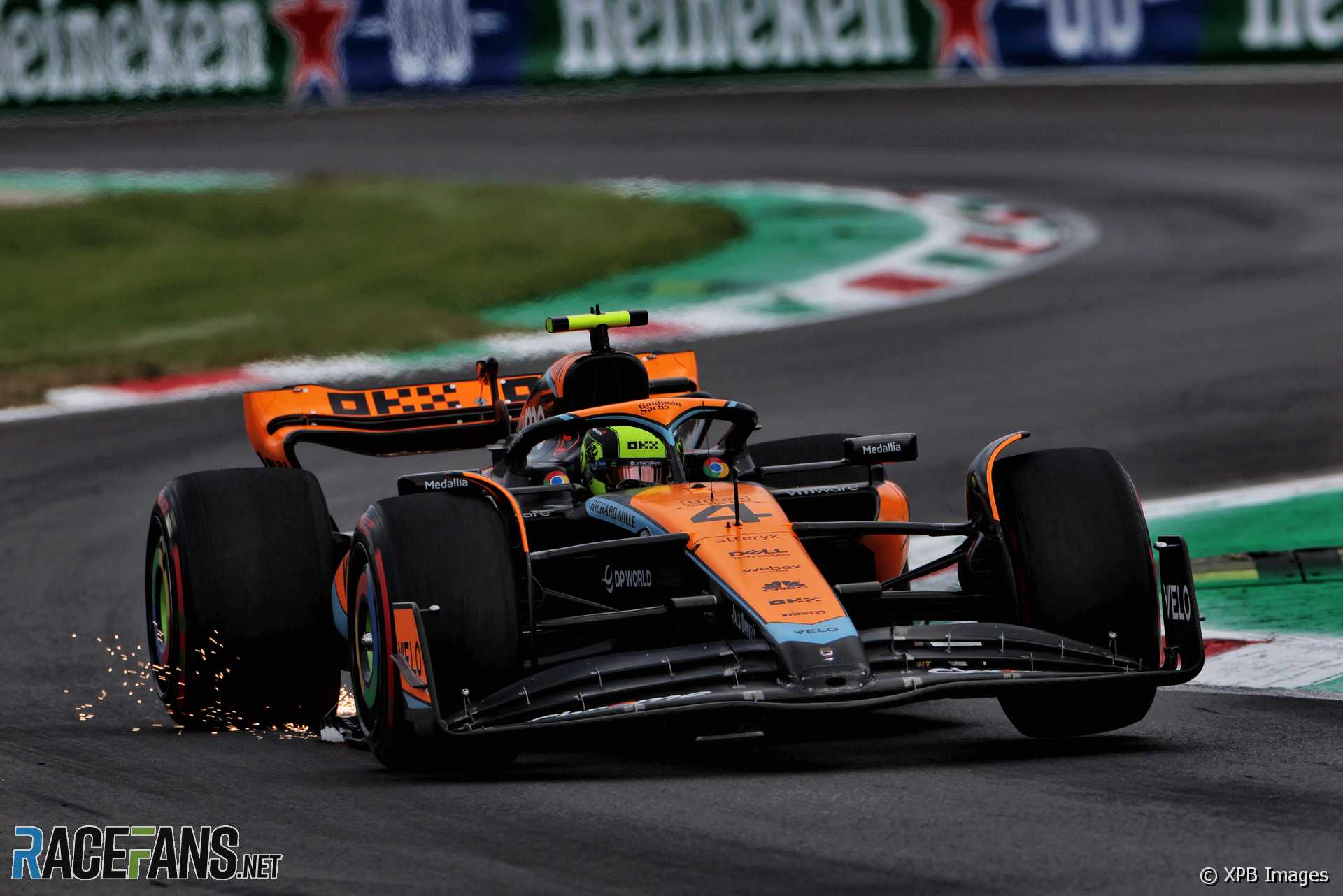Lando Norris, McLaren, Monza, 2023